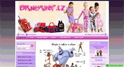 Desktop Screenshot of disneyshop.cz